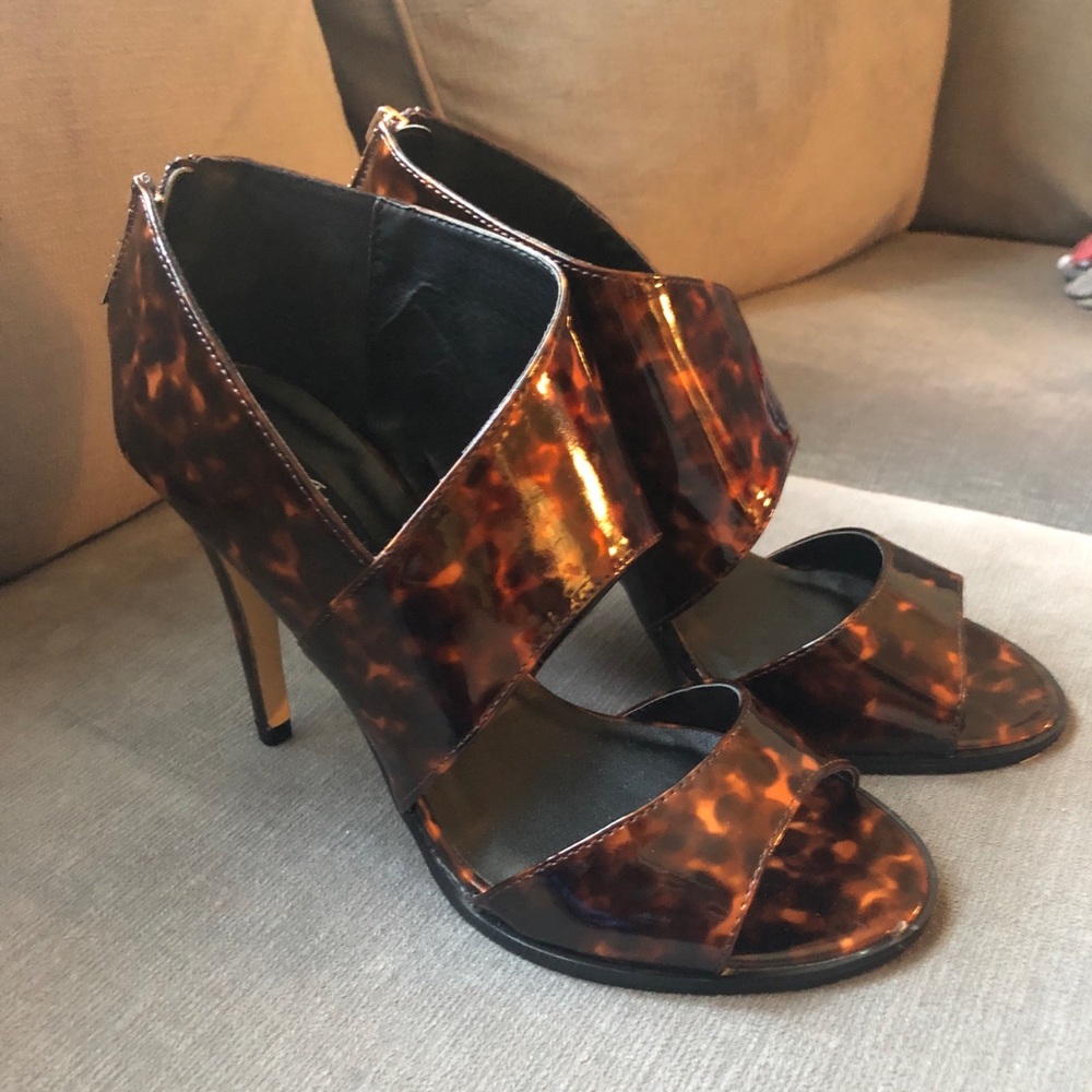 Michael Antonio Tortoiseshell Heels